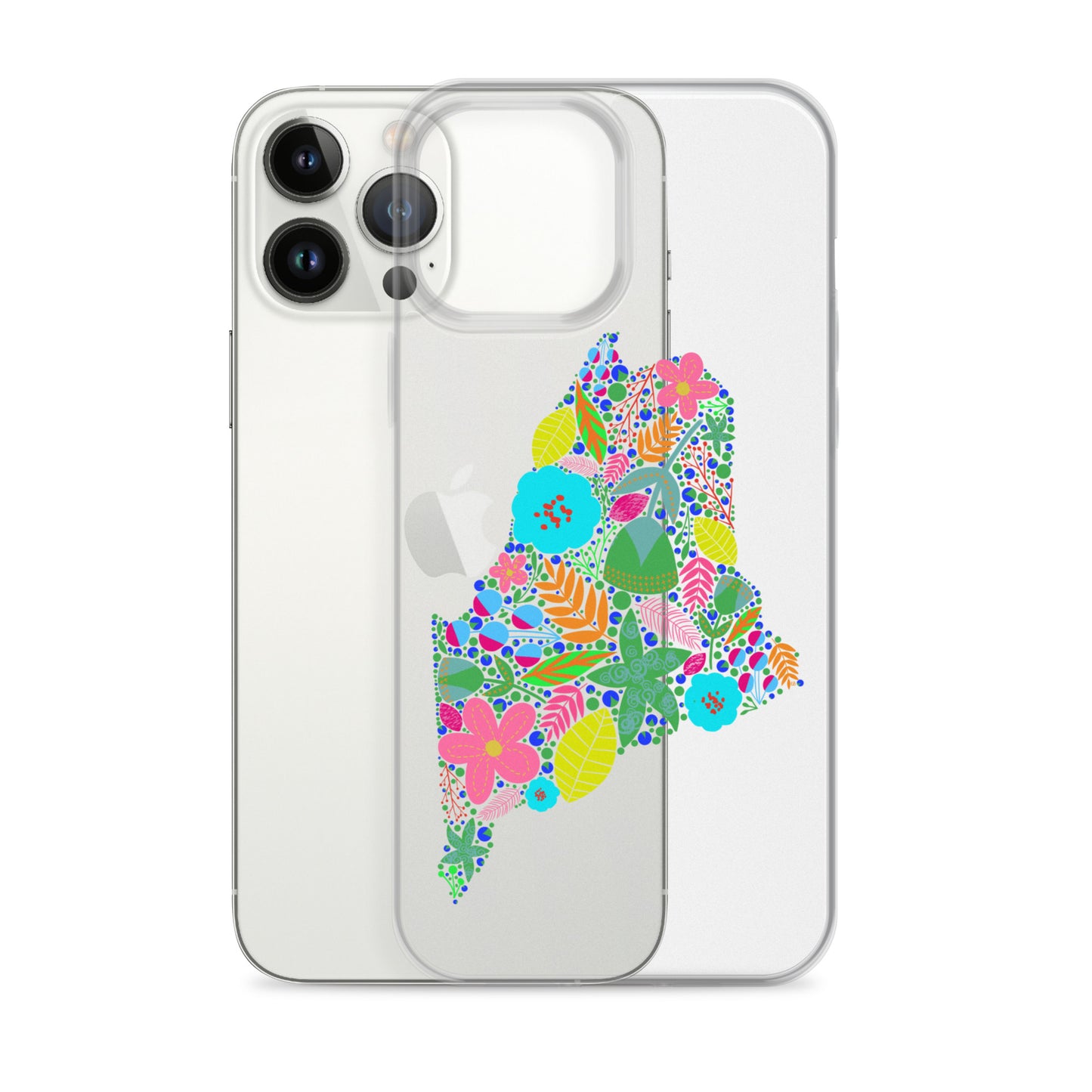 Maine Neon iPhone Case