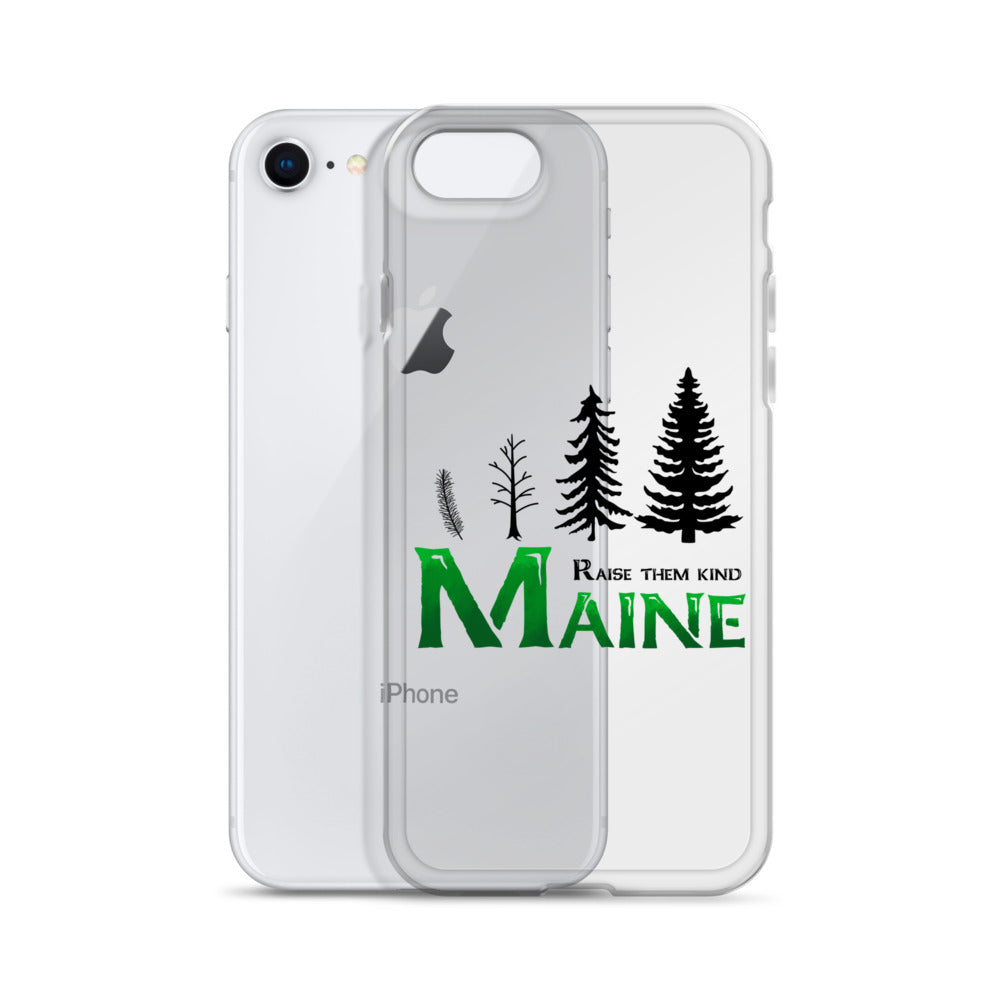 Maine "Raise Them Kind" iPhone Case