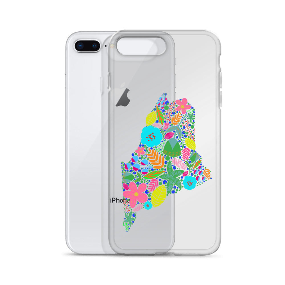 Maine Neon iPhone Case