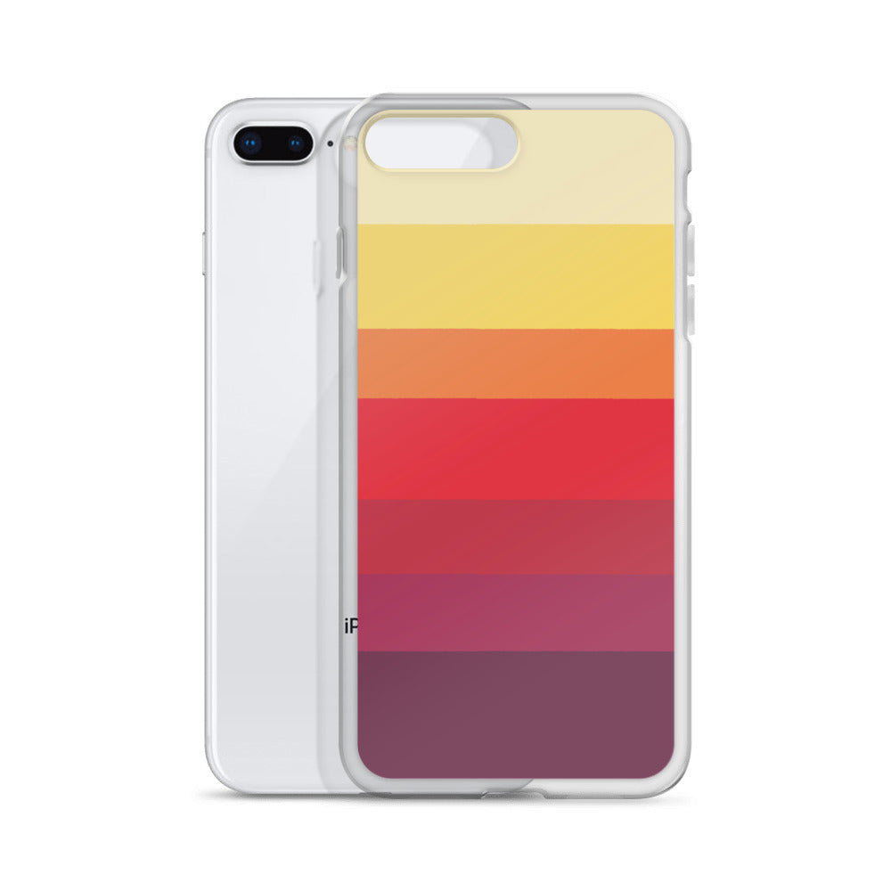 Retro Sunset iPhone Case