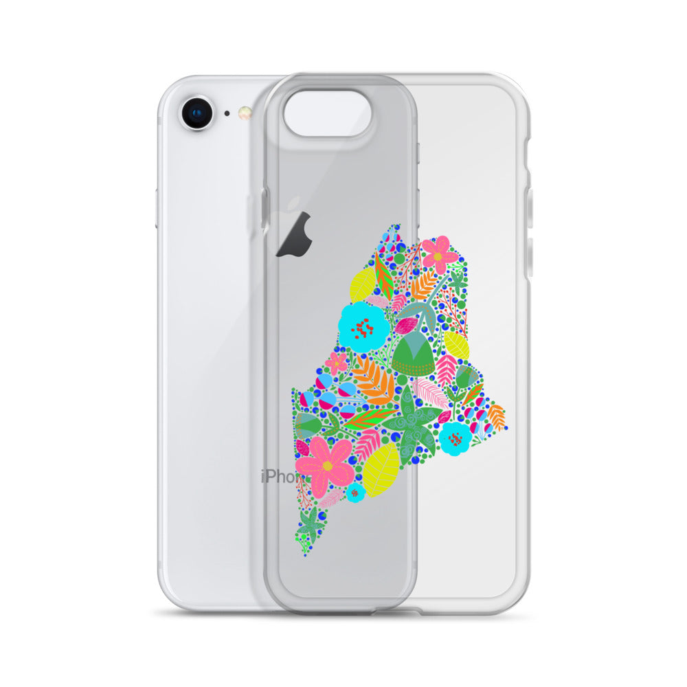 Maine Neon iPhone Case