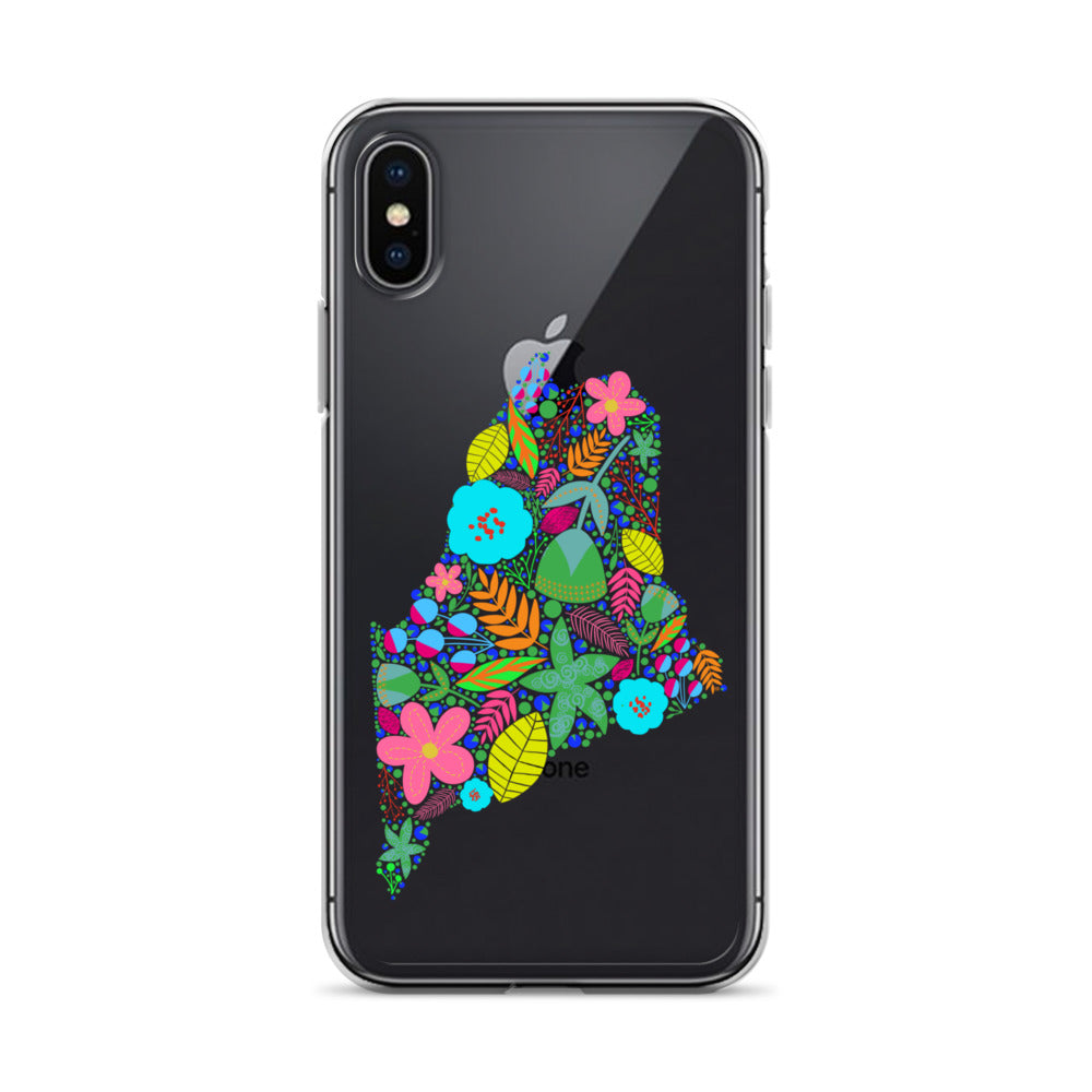 Maine Neon iPhone Case