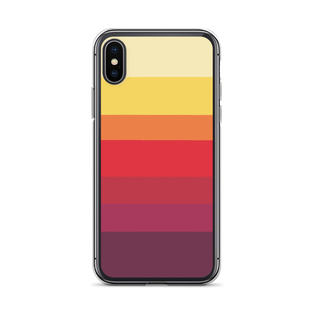 Retro Sunset iPhone Case