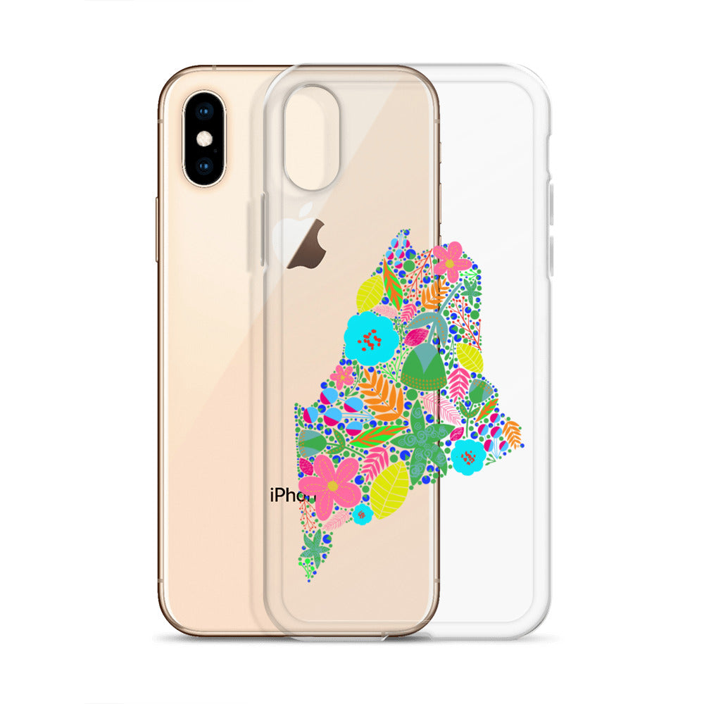 Maine Neon iPhone Case