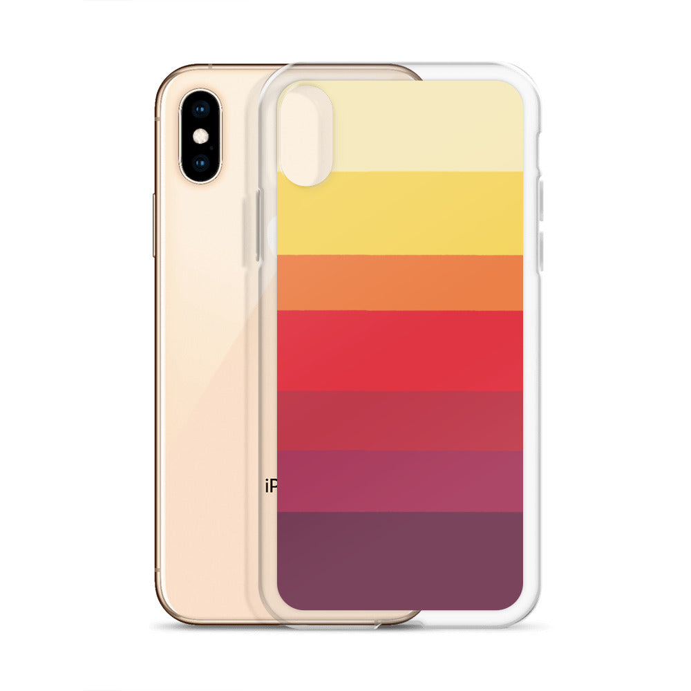 Retro Sunset iPhone Case