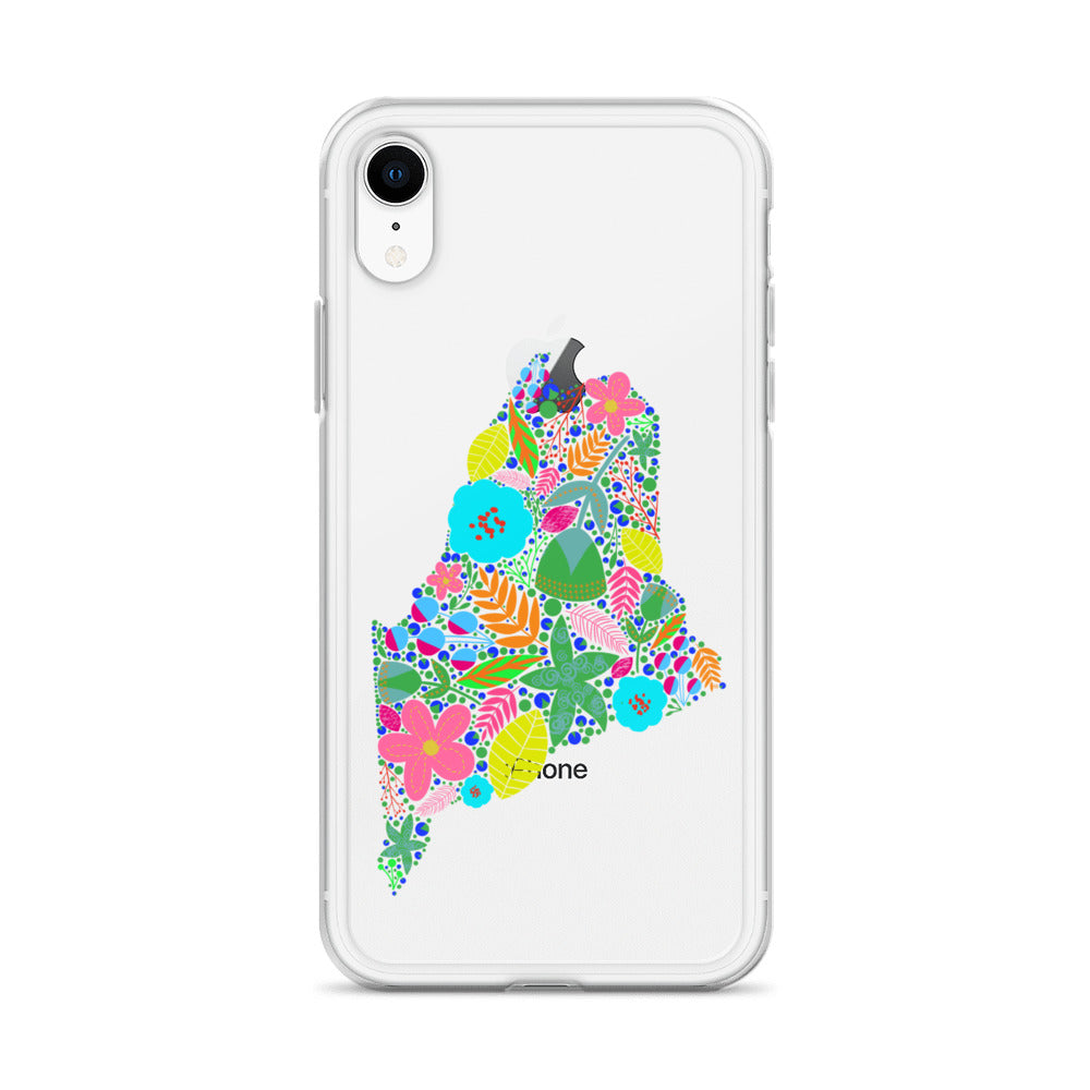 Maine Neon iPhone Case