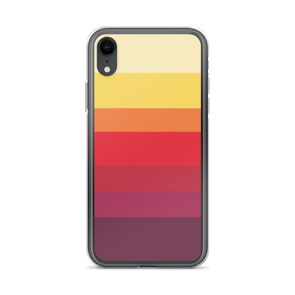 Retro Sunset iPhone Case