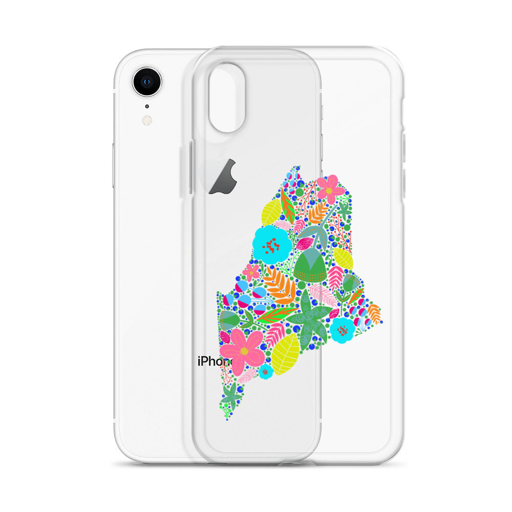 Maine Neon iPhone Case