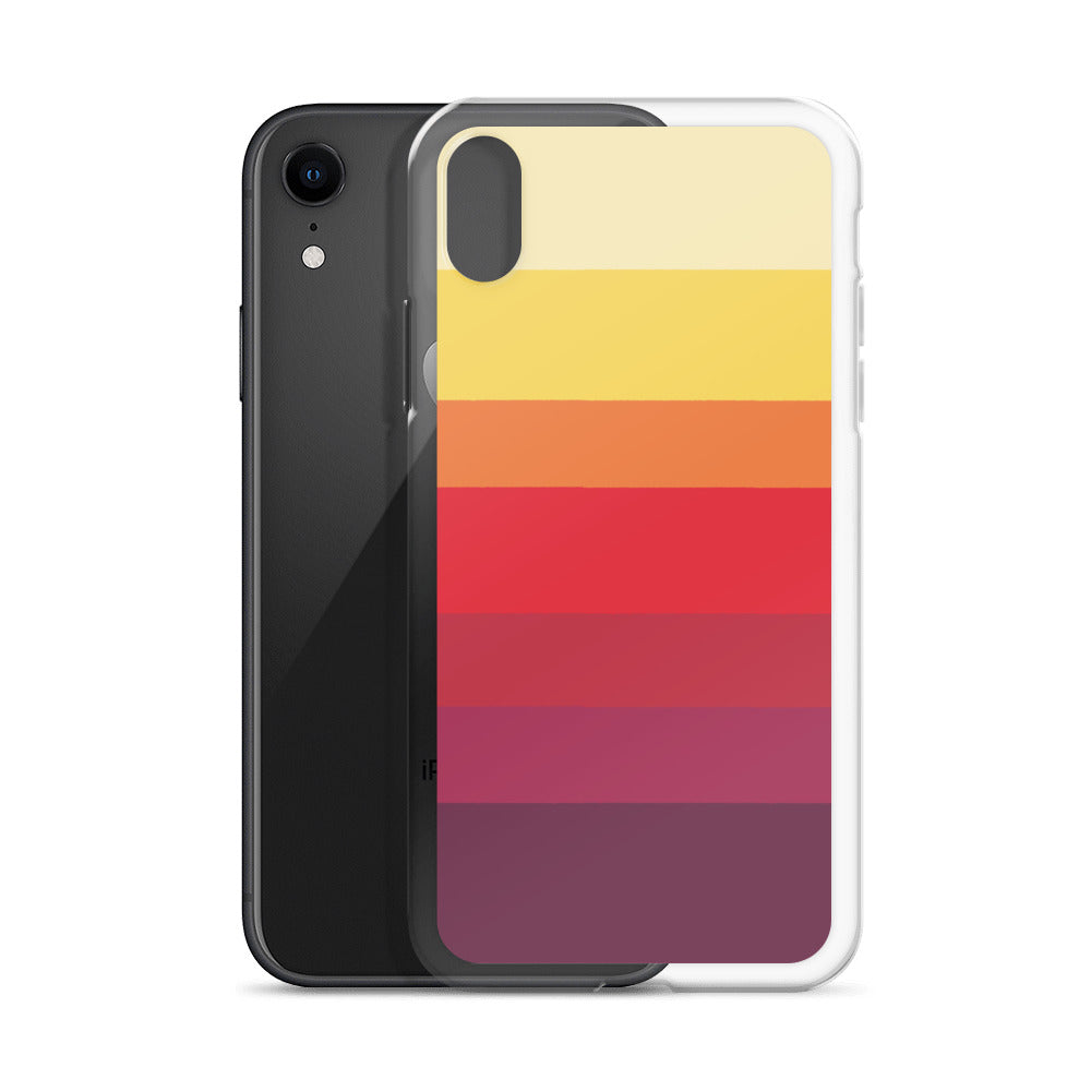 Retro Sunset iPhone Case