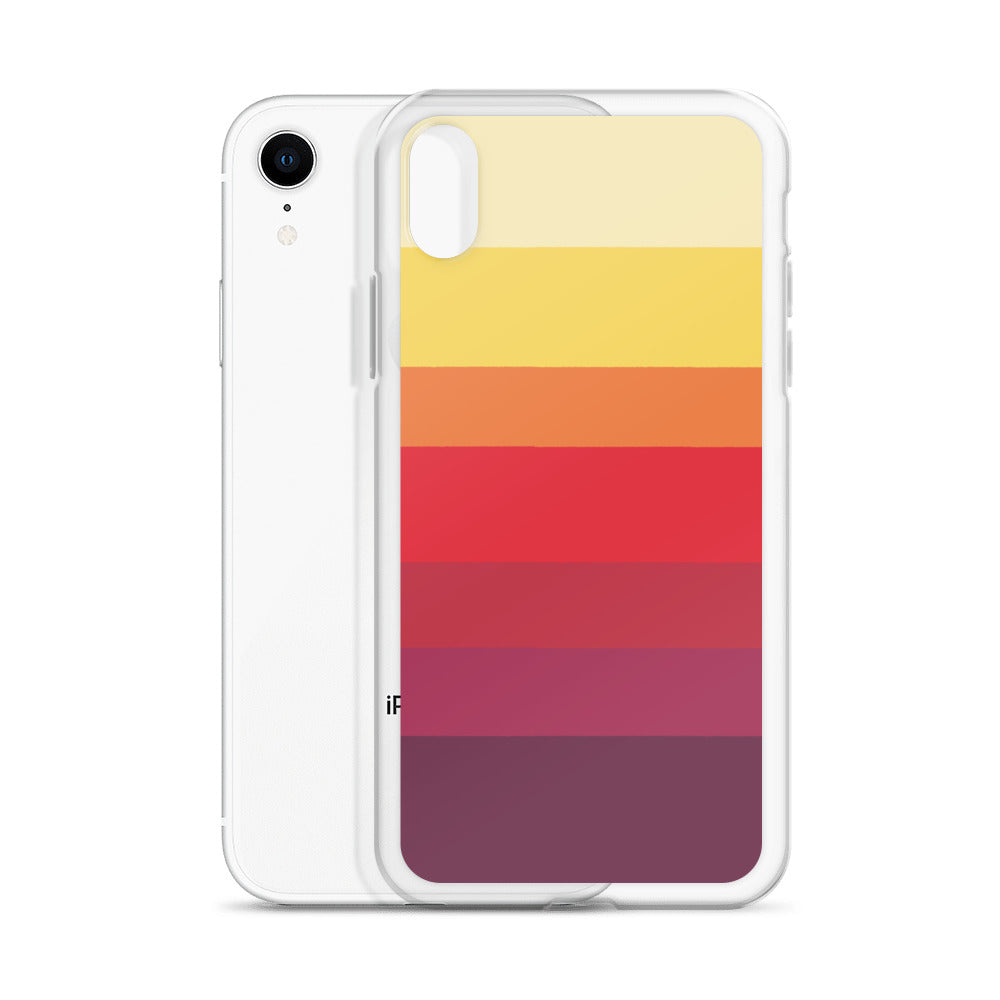 Retro Sunset iPhone Case