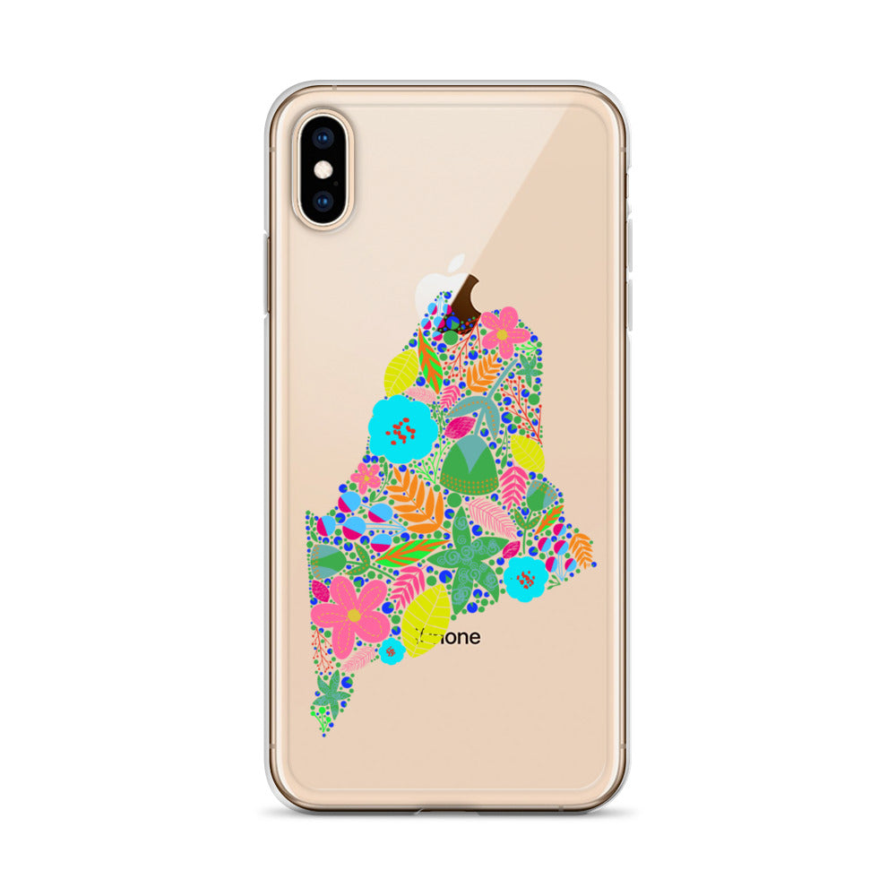 Maine Neon iPhone Case