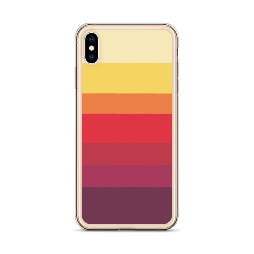 Retro Sunset iPhone Case