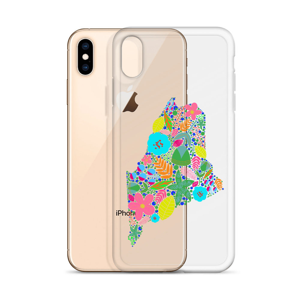 Maine Neon iPhone Case