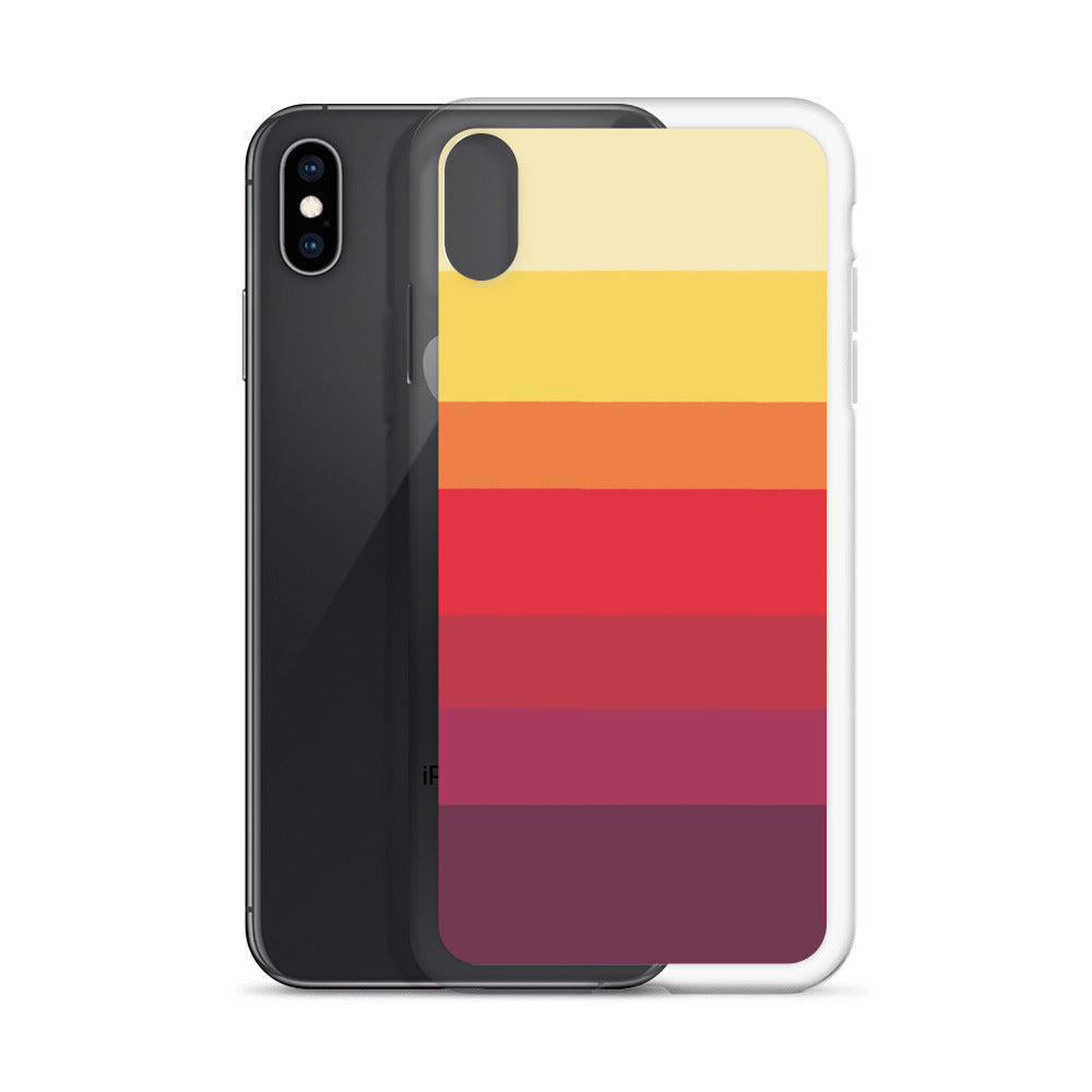 Retro Sunset iPhone Case