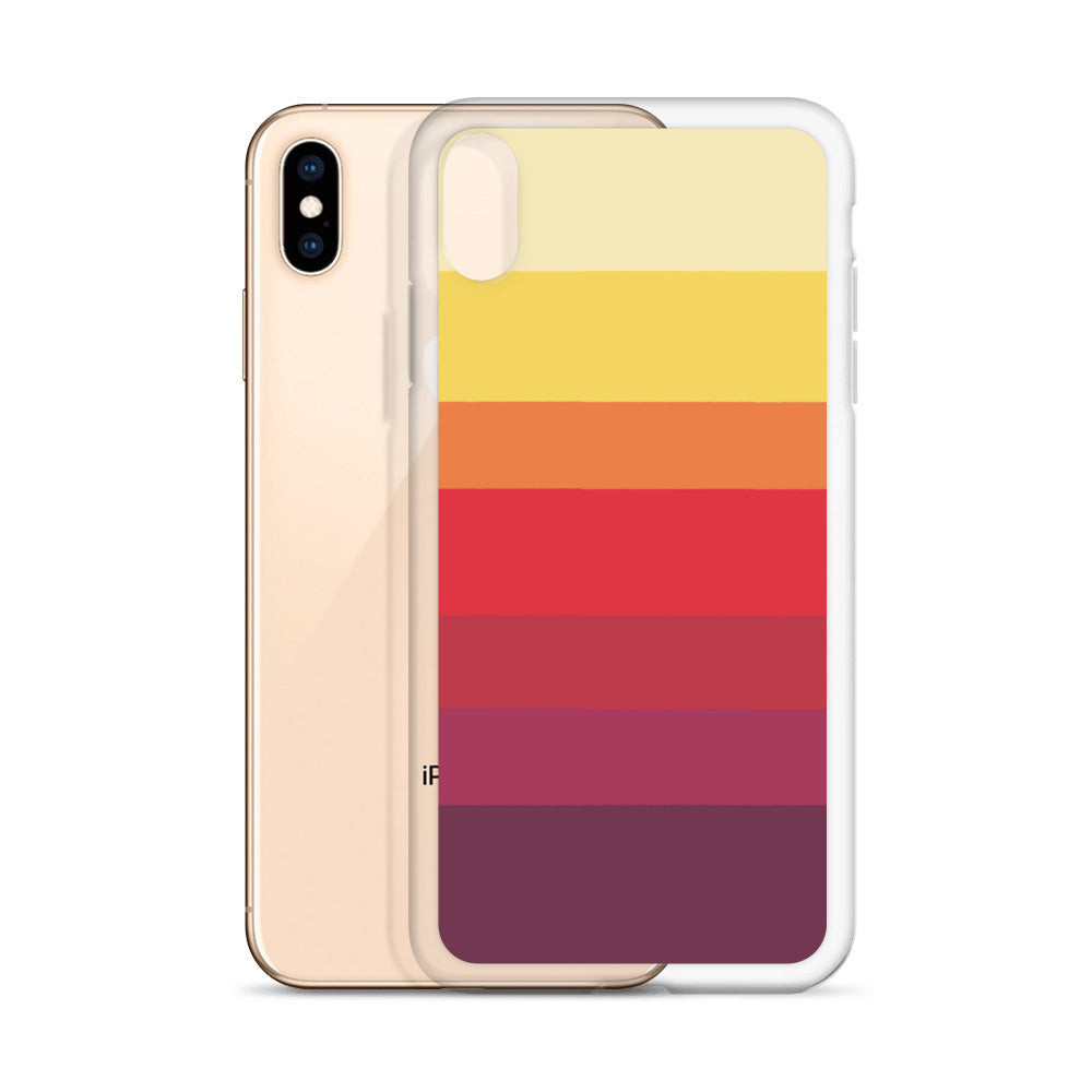 Retro Sunset iPhone Case