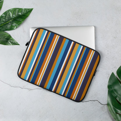 Retro Stripe Laptop Sleeve