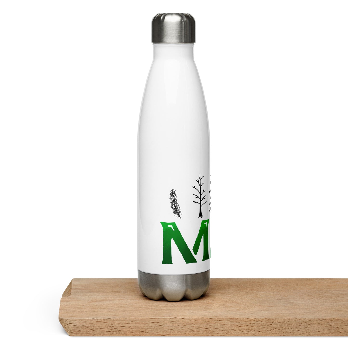 Maine "Raise Them Kind" Stainless Steel Water Bottle