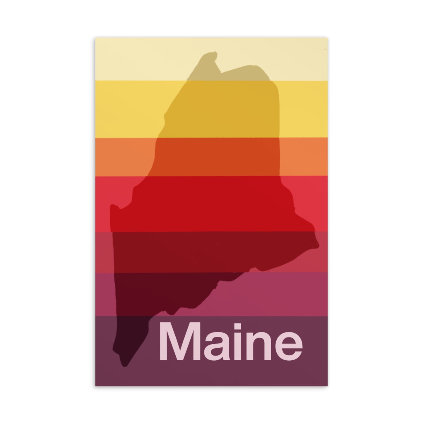 Maine VHS T-120 Standard Postcard