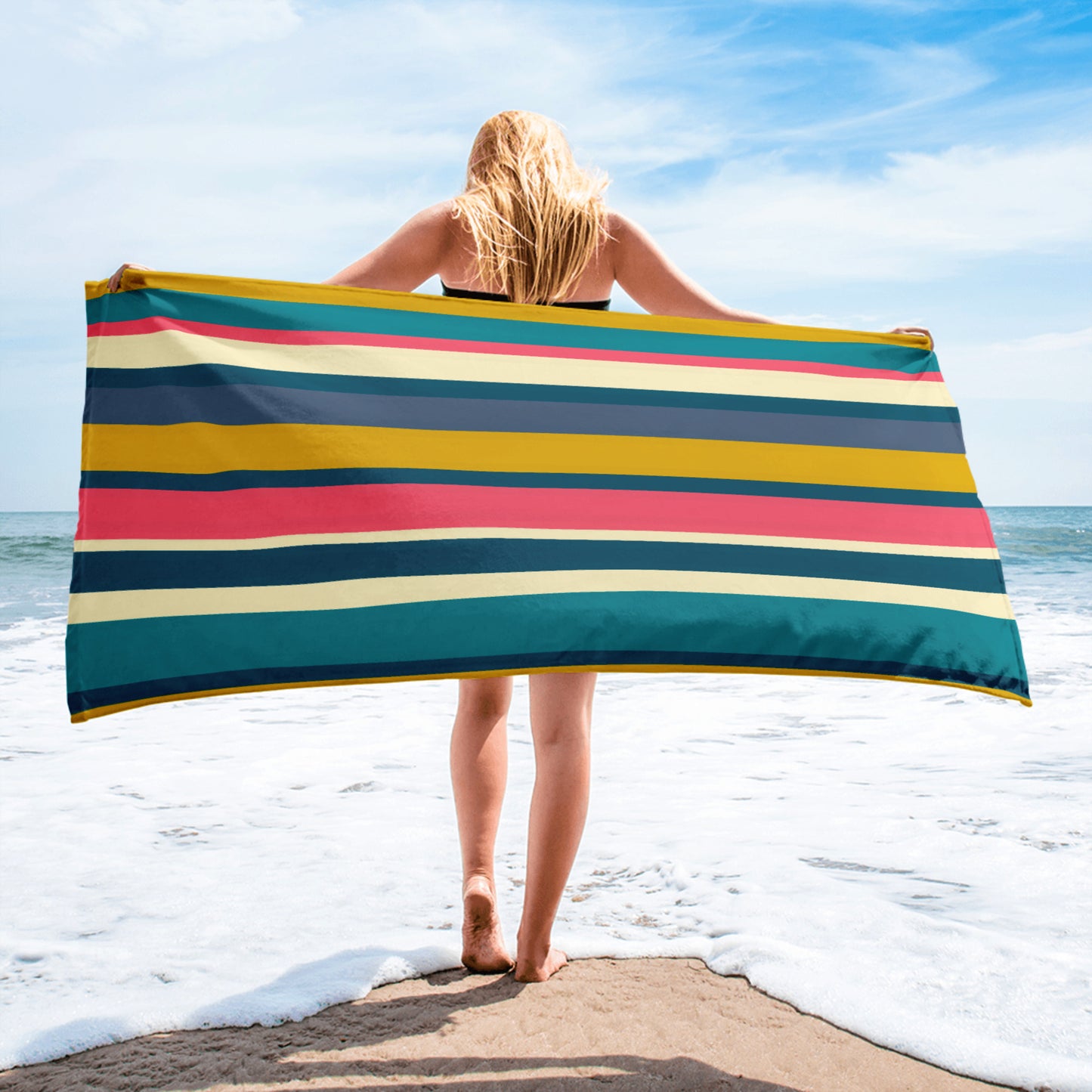 Bright Stripe Towel