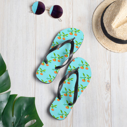 Orange Blossom Flip-Flops