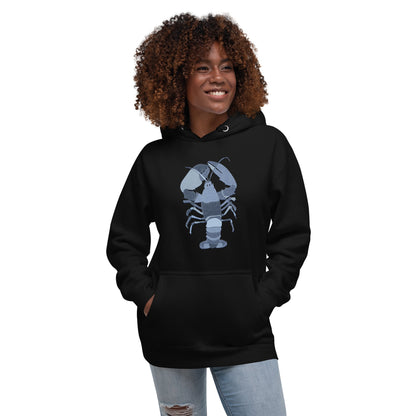 Denim Lobster Unisex Hoodie