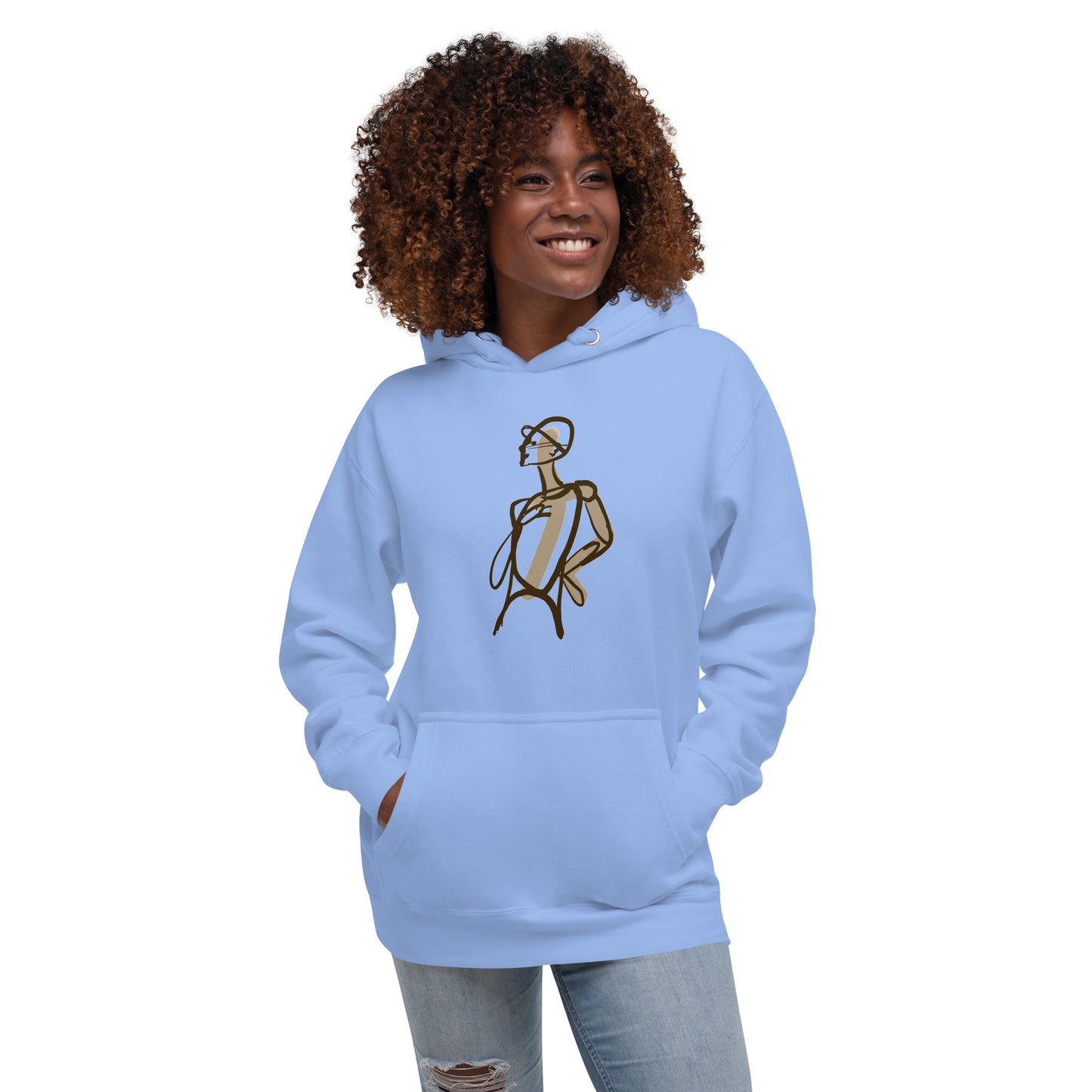 Model Image Unisex Hoodie