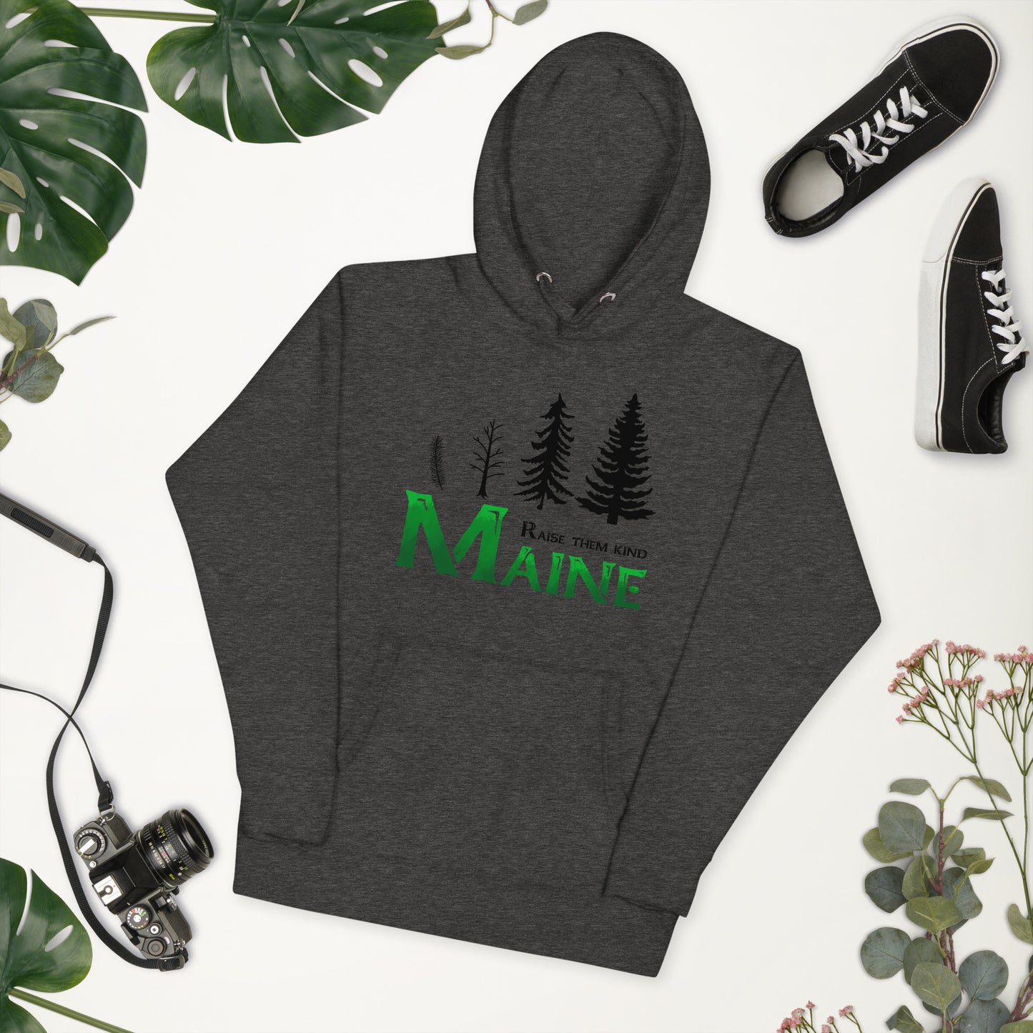 Maine "Raise Them Kind" Unisex Hoodie