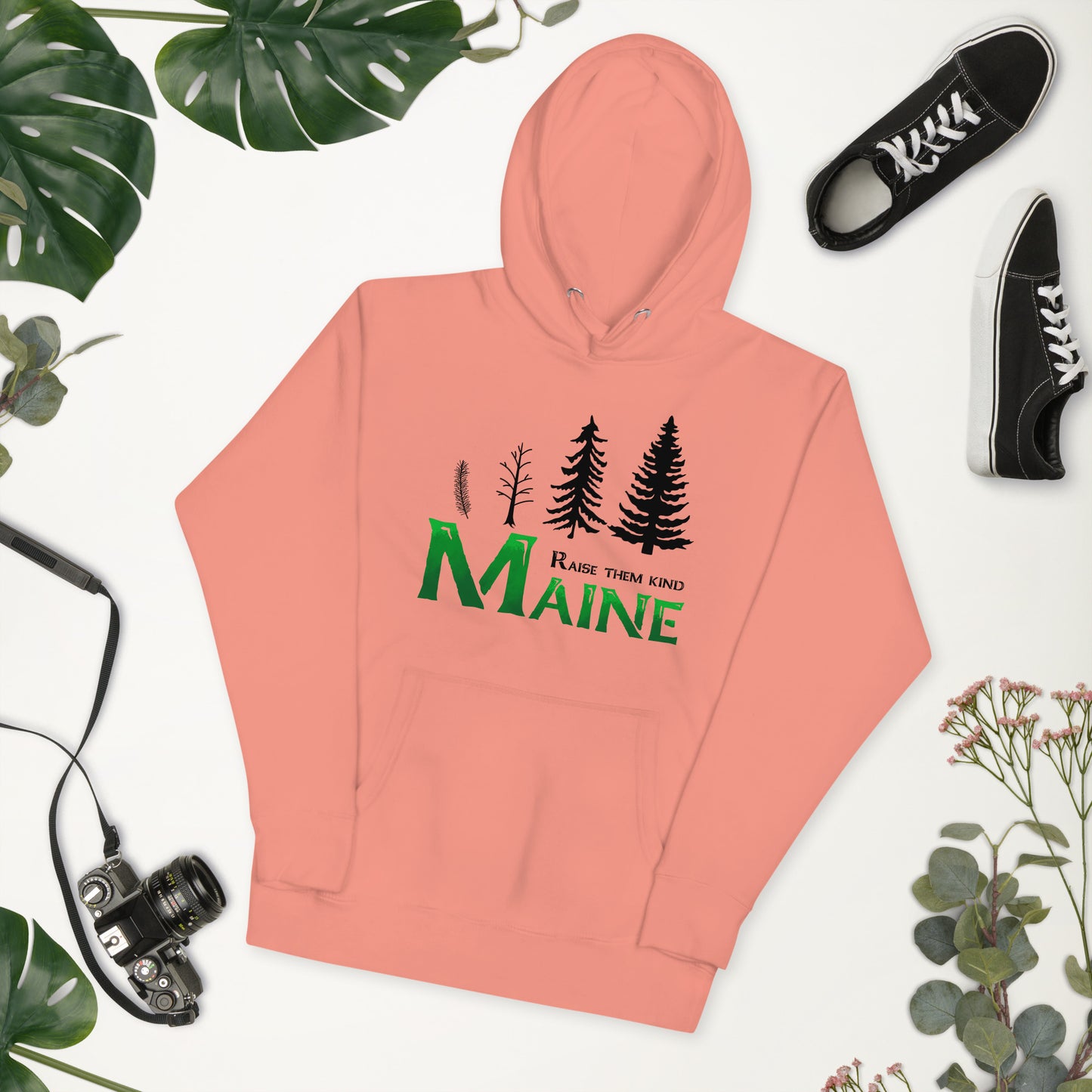 Maine "Raise Them Kind" Unisex Hoodie