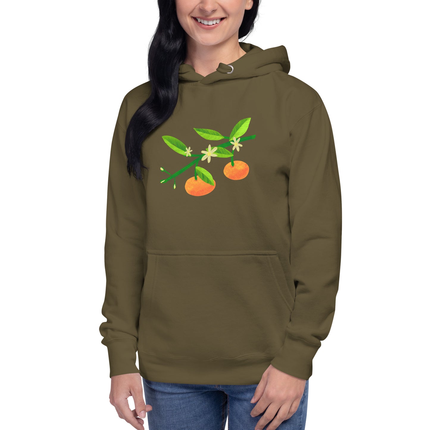 Orange Blossom Unisex Hoodie