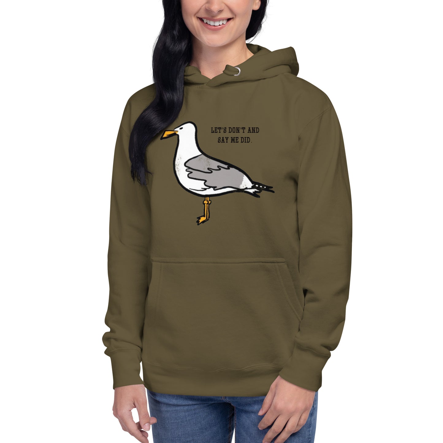 Sarcastic Seagull Unisex Hoodie