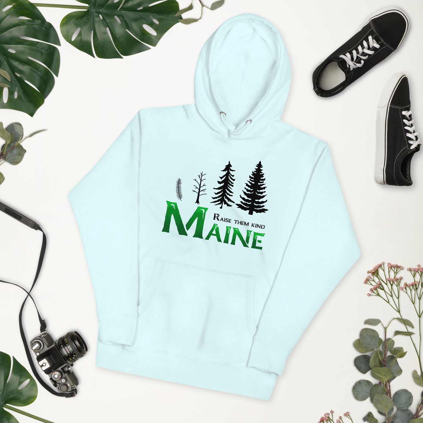 Maine "Raise Them Kind" Unisex Hoodie