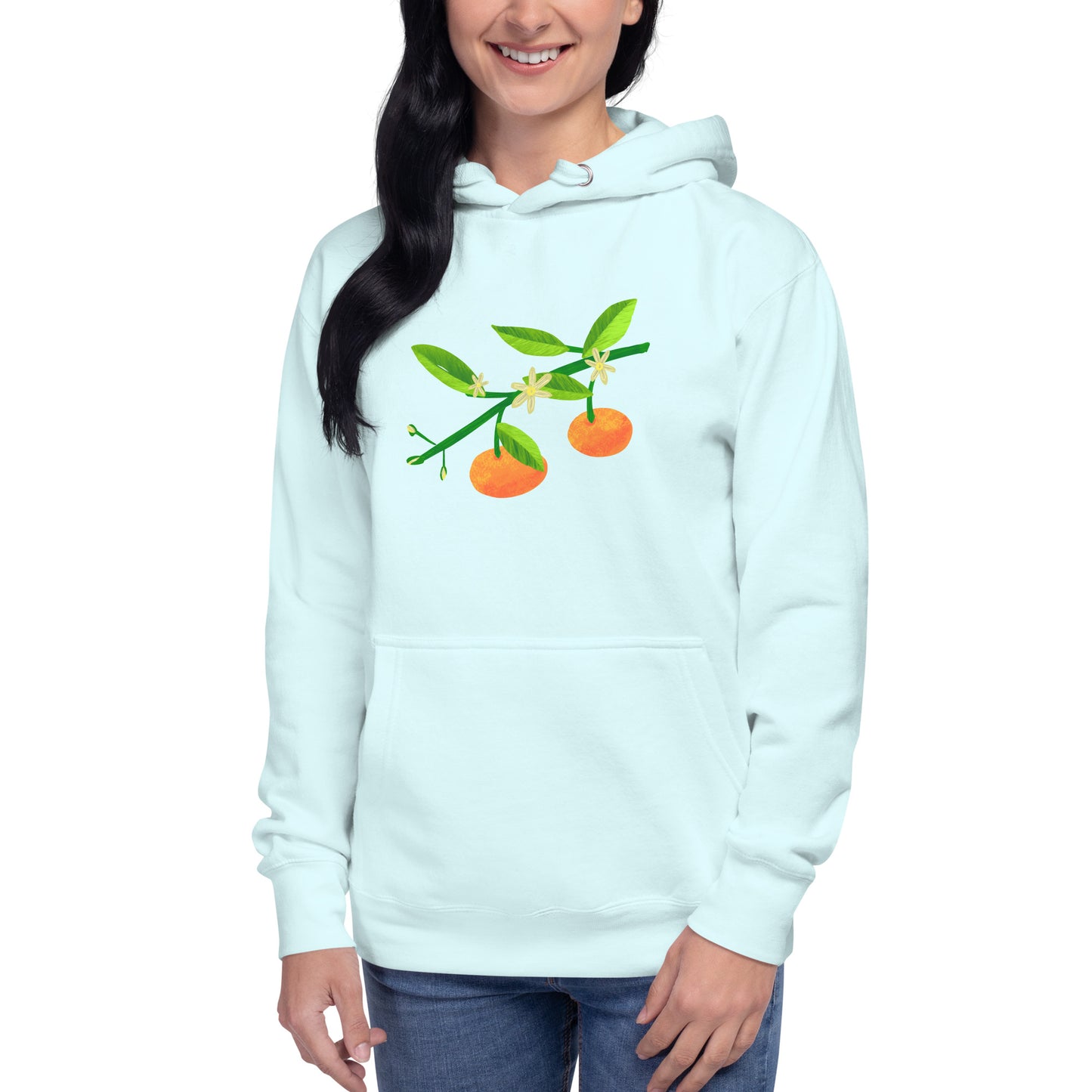 Orange Blossom Unisex Hoodie