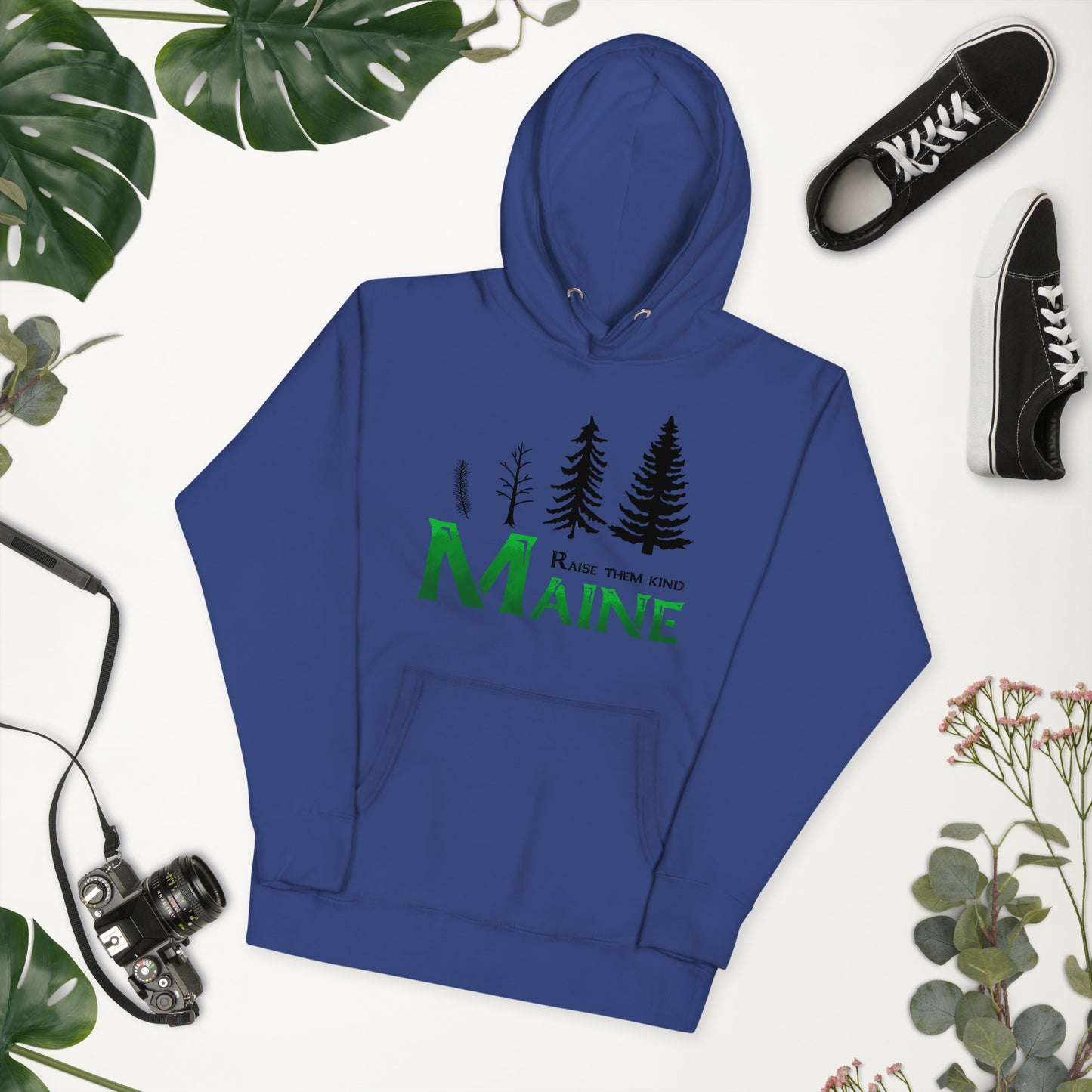 Maine "Raise Them Kind" Unisex Hoodie