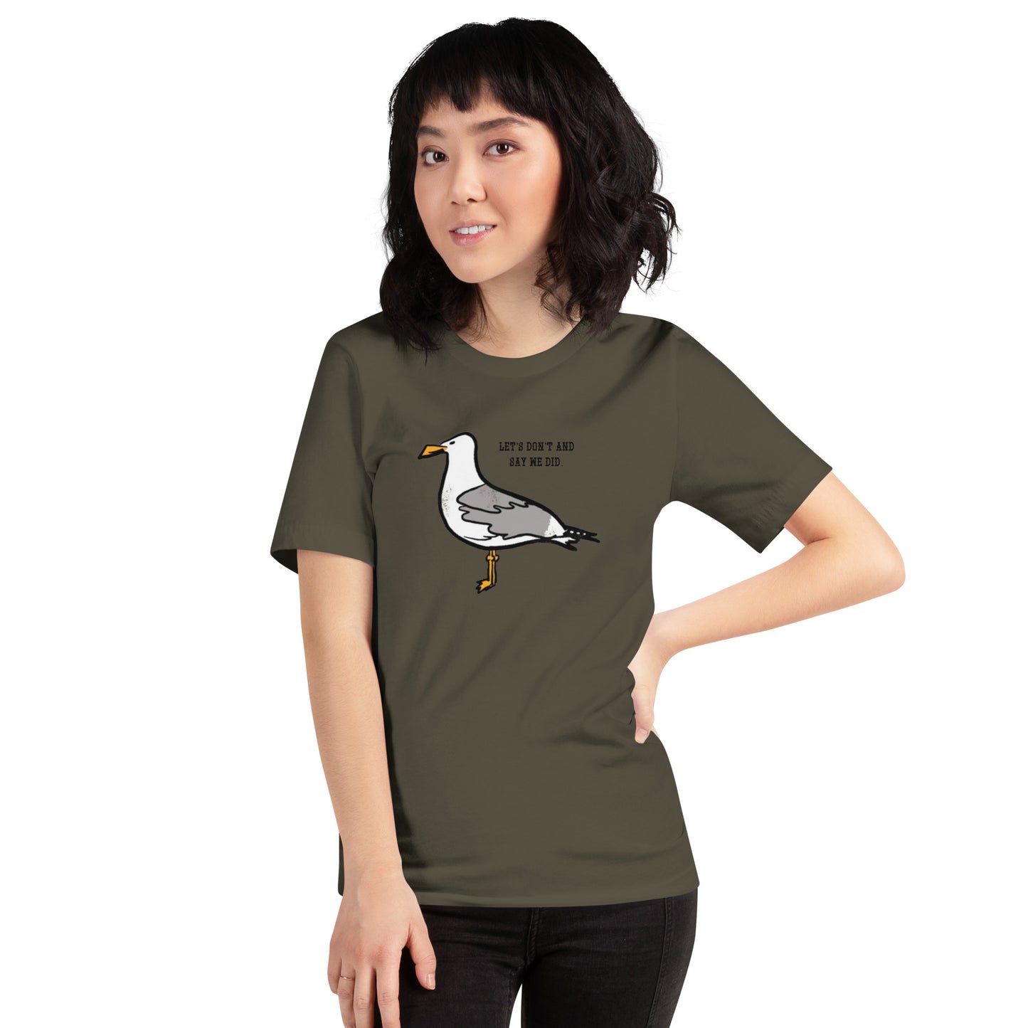 Sarcastic Seagull Unisex t-shirt