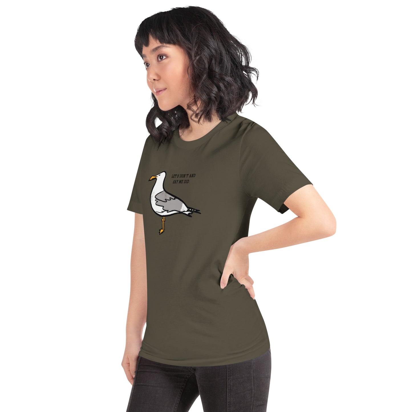 Sarcastic Seagull Unisex t-shirt