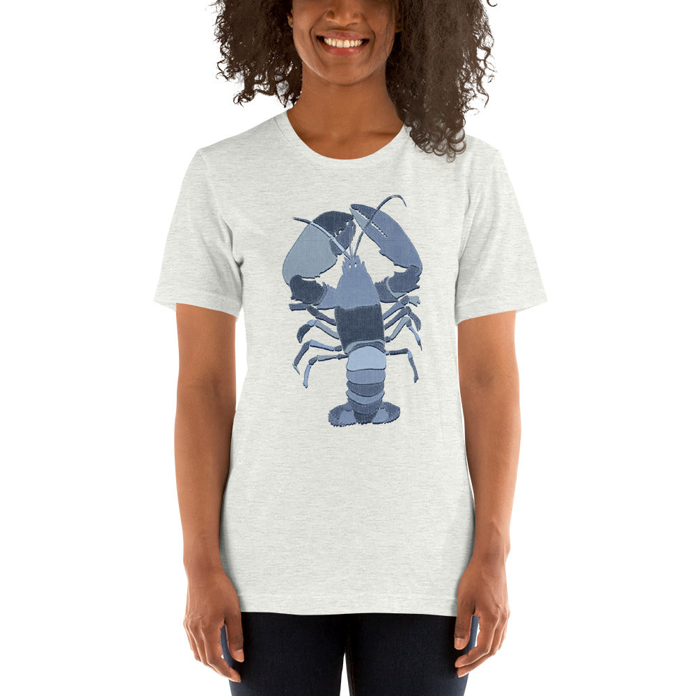 Denim Lobster Unisex t-shirt