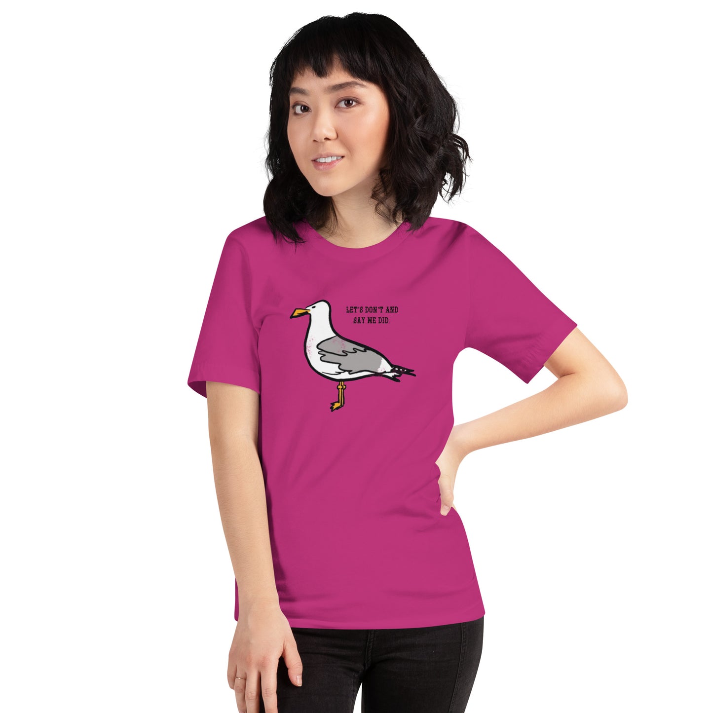 Sarcastic Seagull Unisex t-shirt