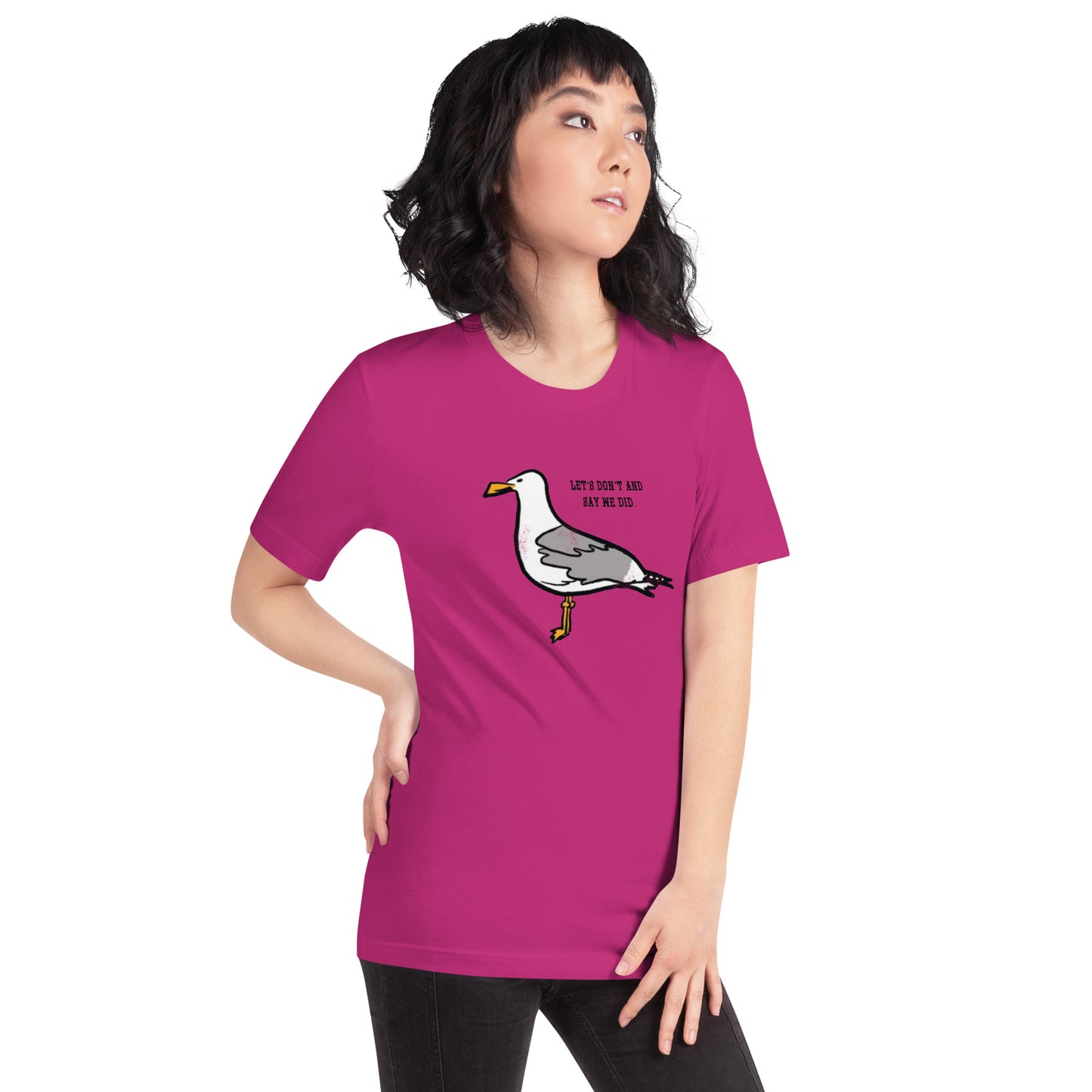 Sarcastic Seagull Unisex t-shirt