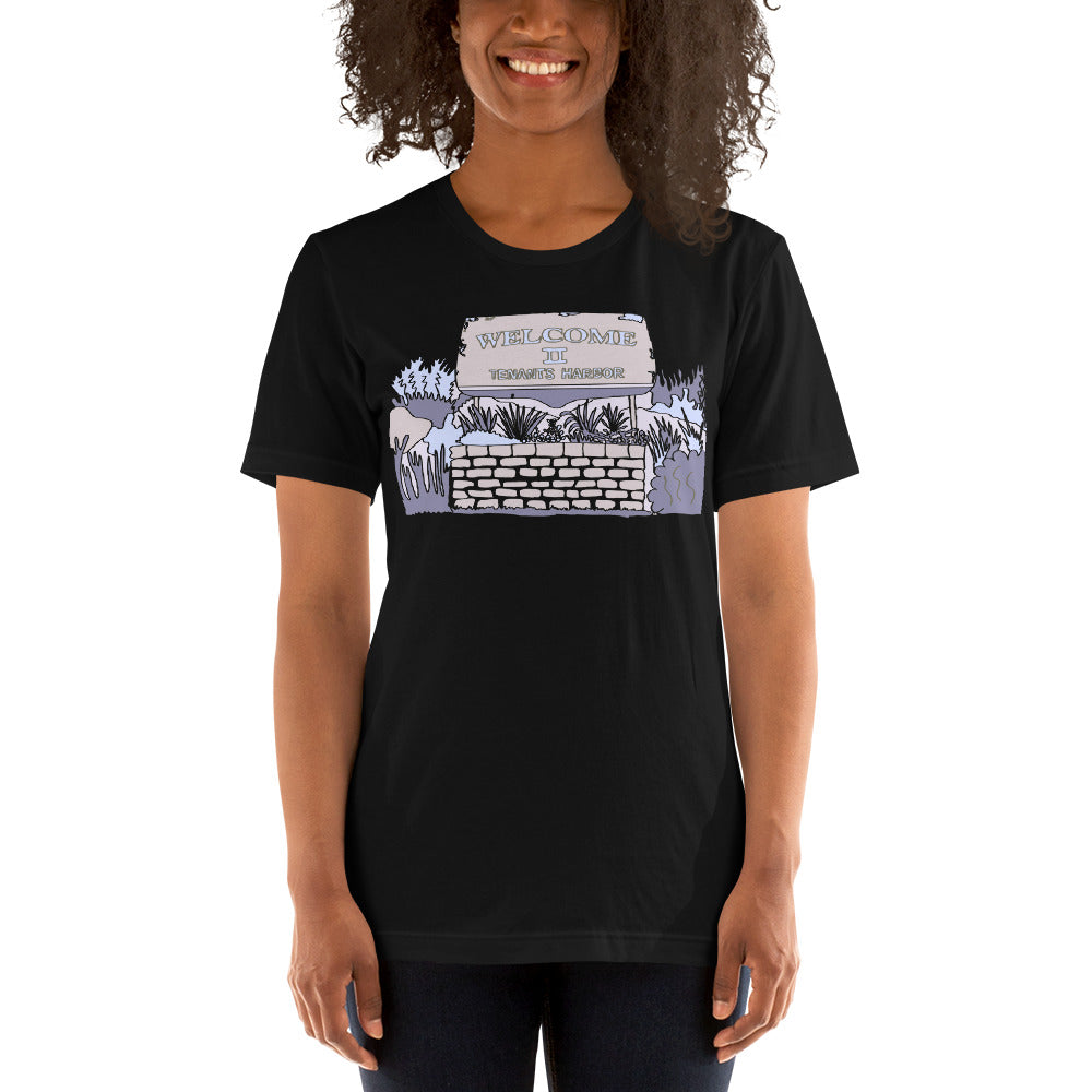 Welcome to Tenants Harbor Unisex t-shirt, Style 2