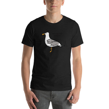 Sarcastic Seagull Unisex t-shirt, dark