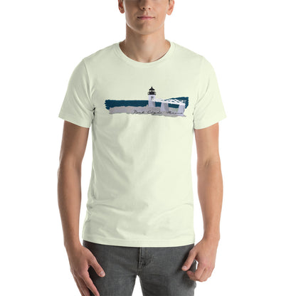 Marshall Point Lighthouse Unisex t-shirt, light