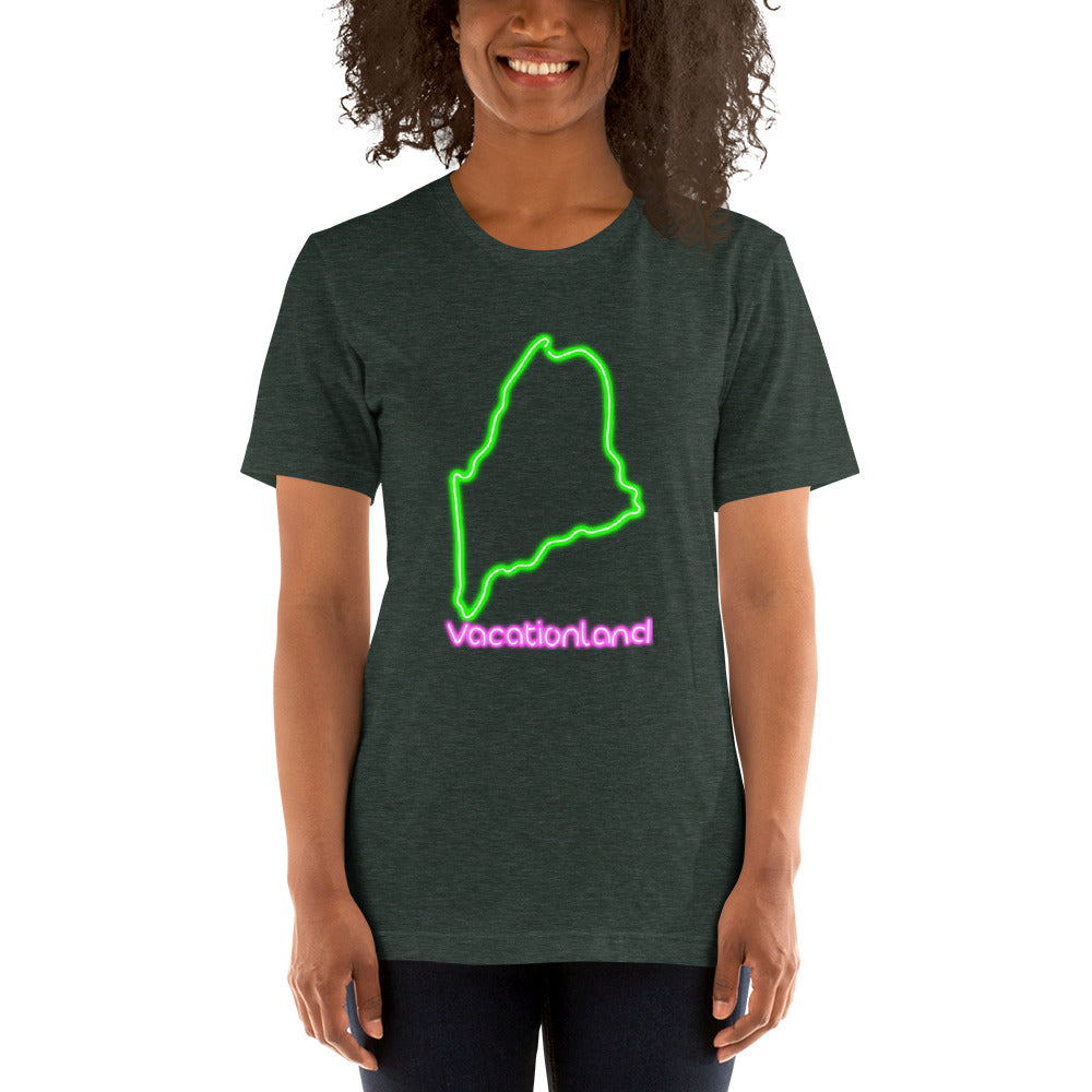 Maine Neon Unisex t-shirt, Green