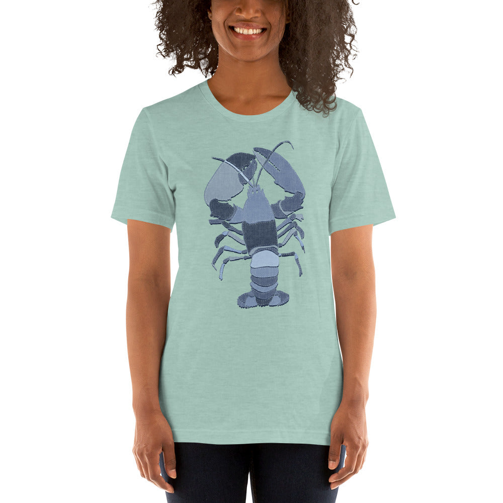 Denim Lobster Unisex t-shirt