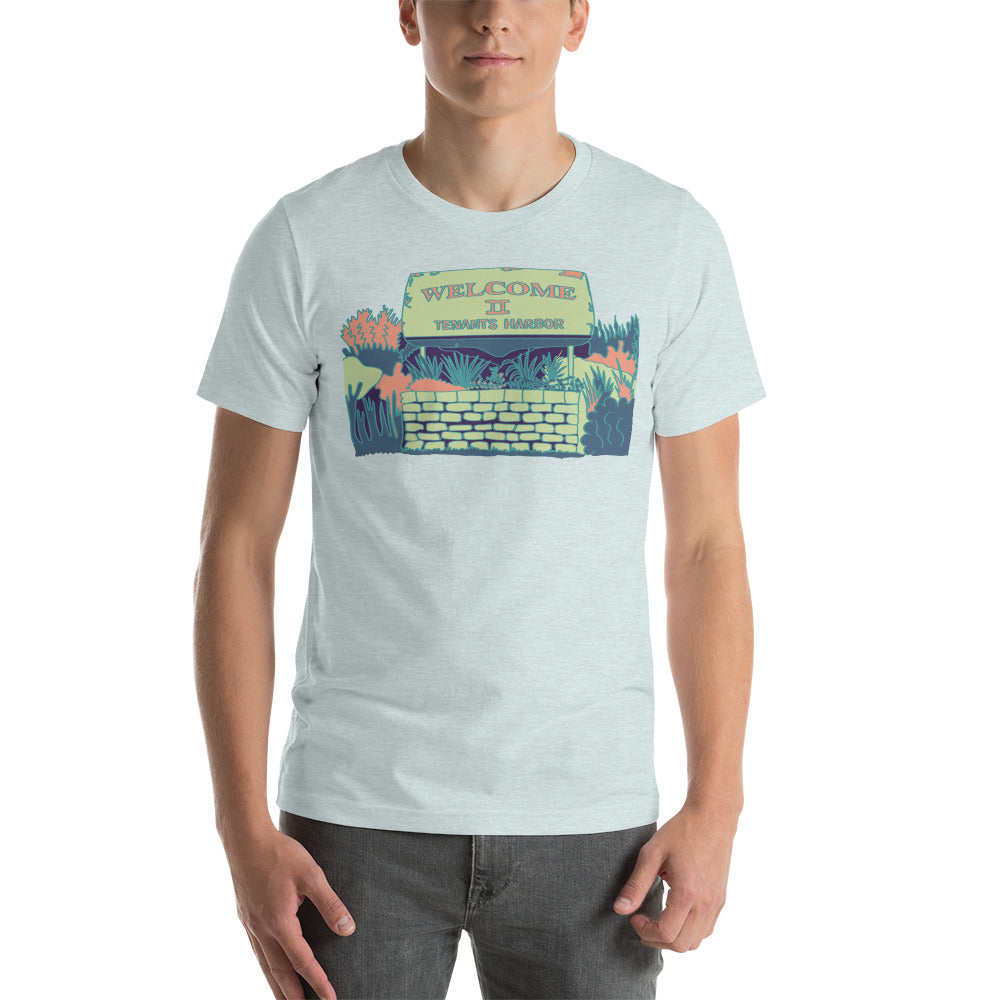 Welcome to Tenants Harbor Unisex t-shirt, Style 4