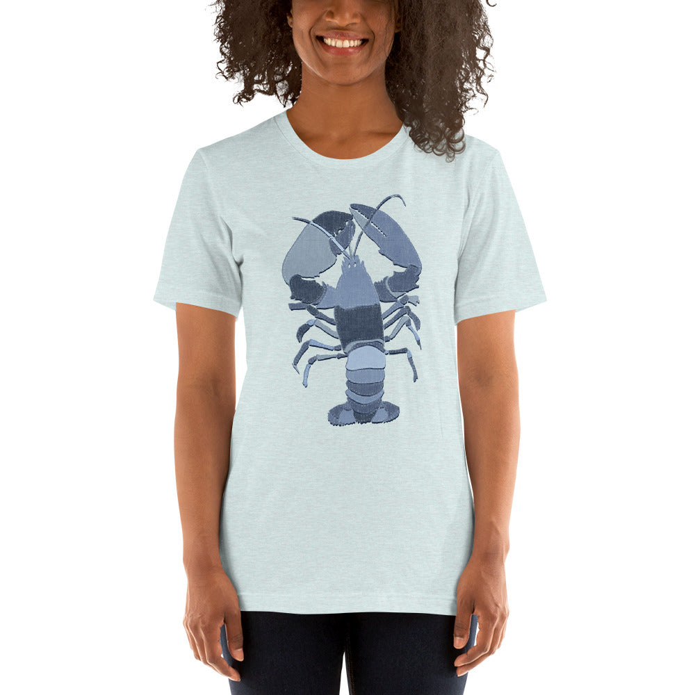 Denim Lobster Unisex t-shirt