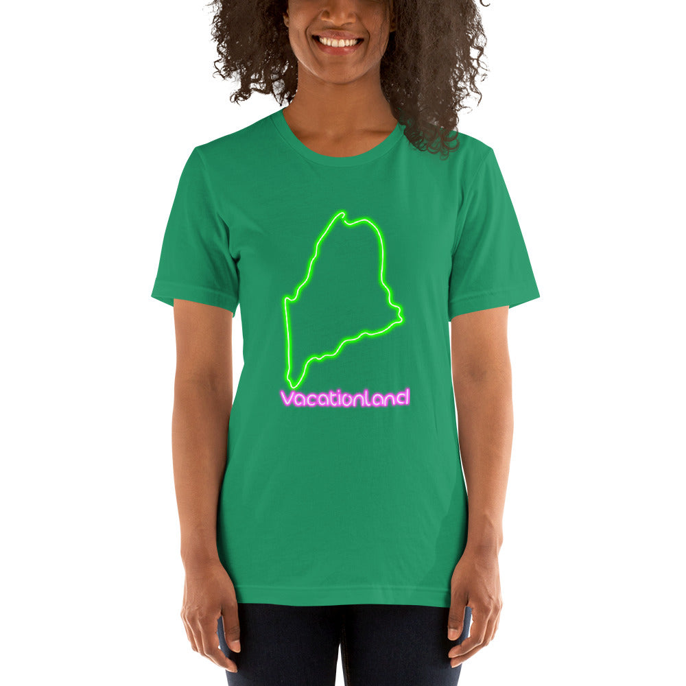 Maine Neon Unisex t-shirt, Green