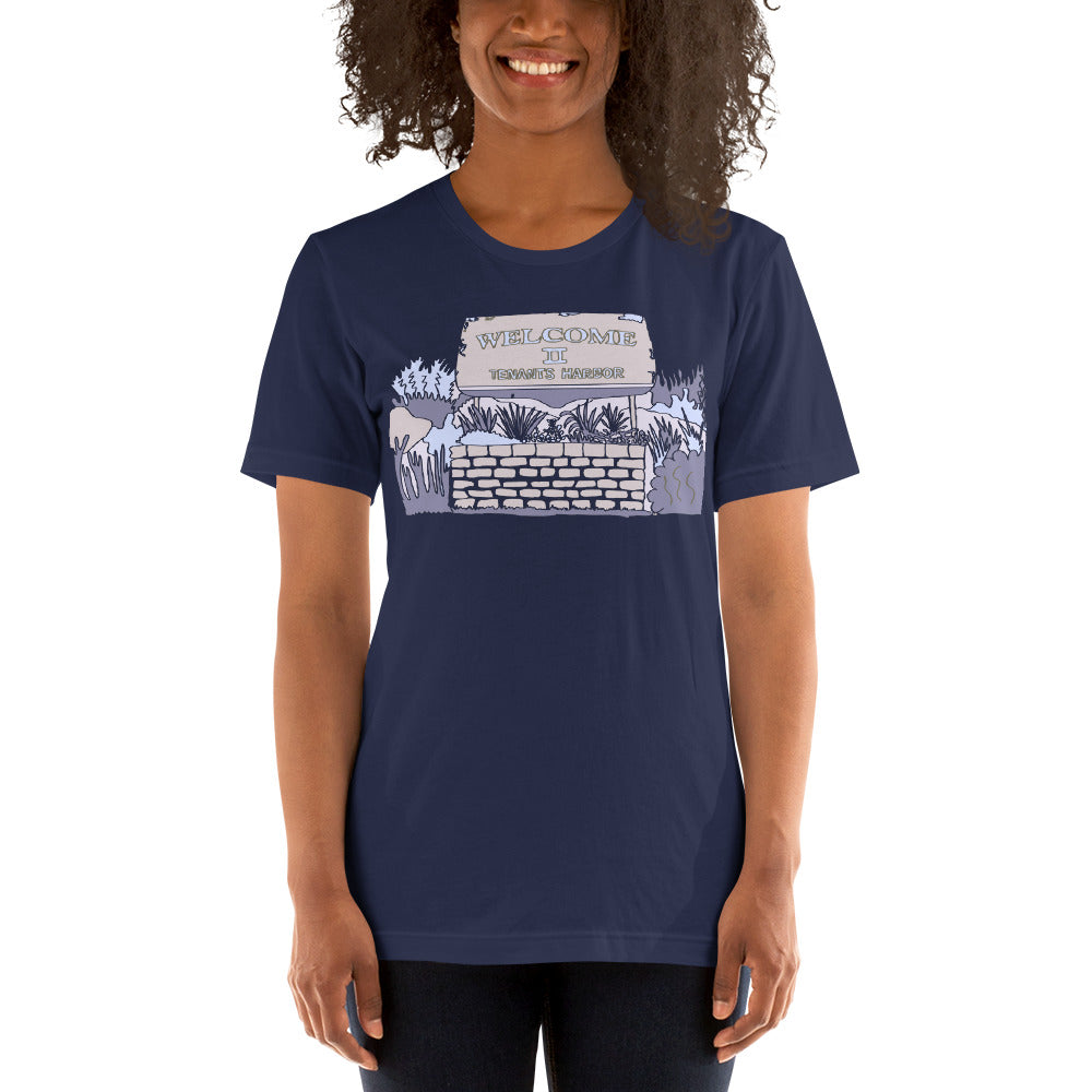 Welcome to Tenants Harbor Unisex t-shirt, Style 2