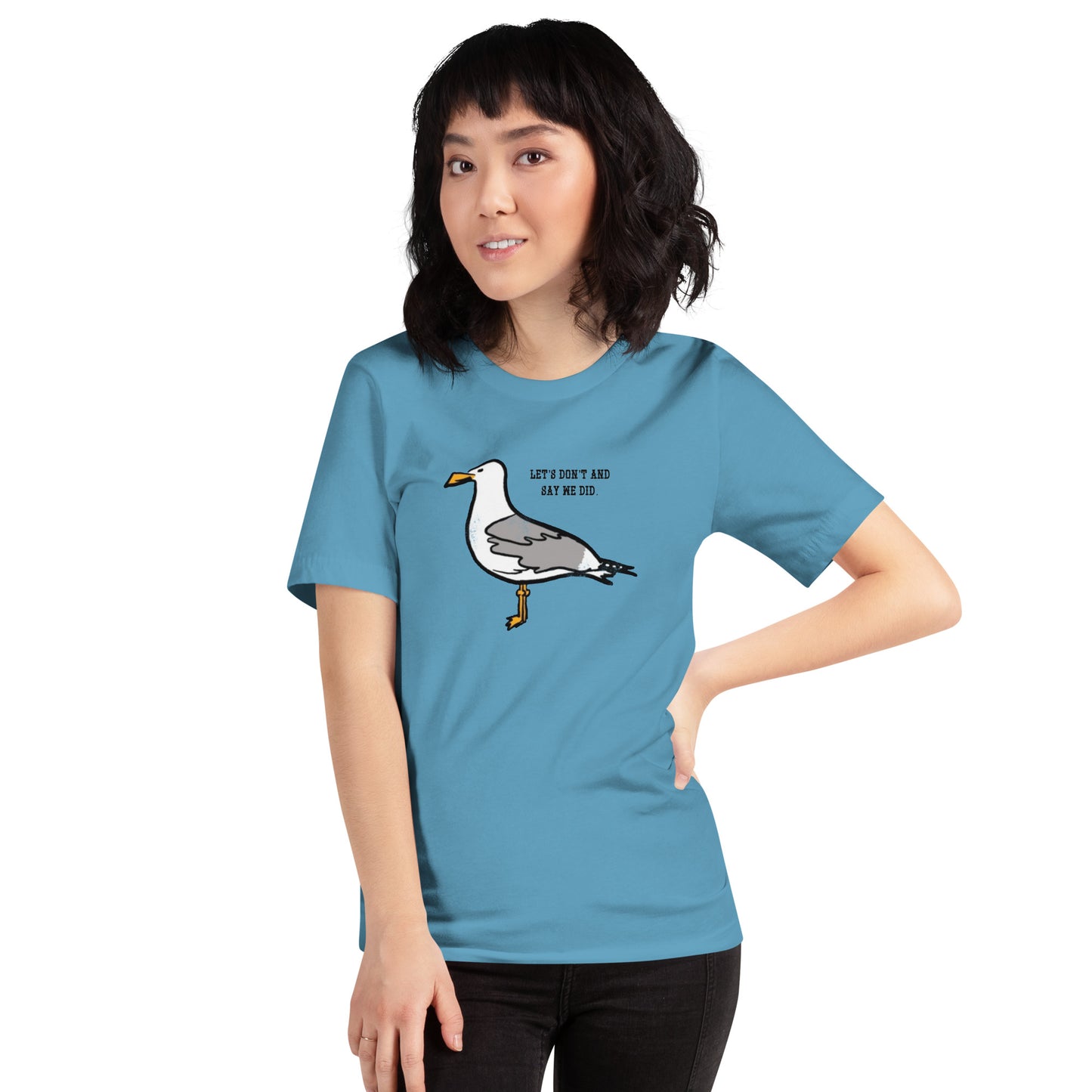 Sarcastic Seagull Unisex t-shirt