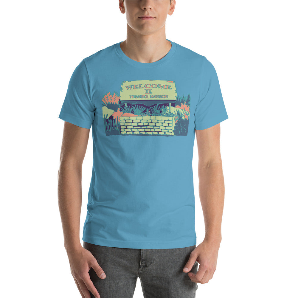 Welcome to Tenants Harbor Unisex t-shirt, Style 4