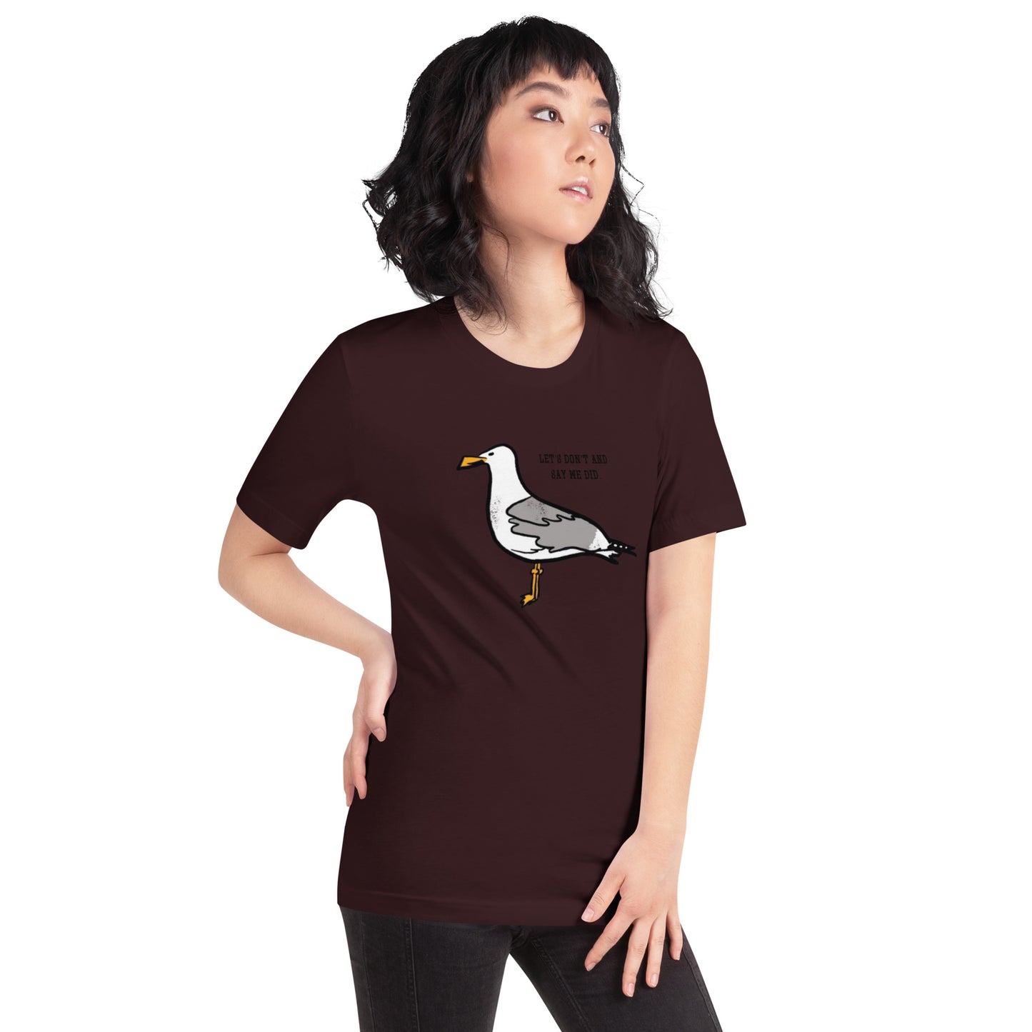 Sarcastic Seagull Unisex t-shirt